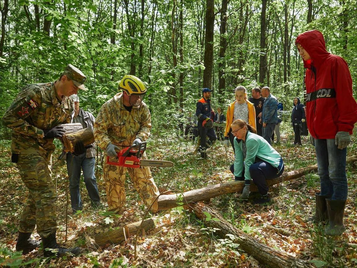В эту субботу состоится акция по заготовке дров для участников специальной военной операции.