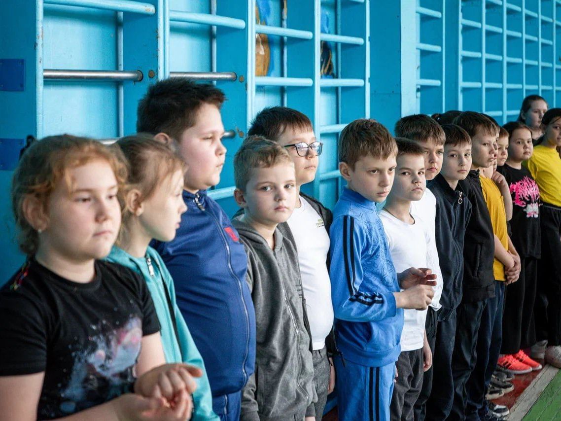 В школе № 28 Курска стартовал фестиваль ГТО.