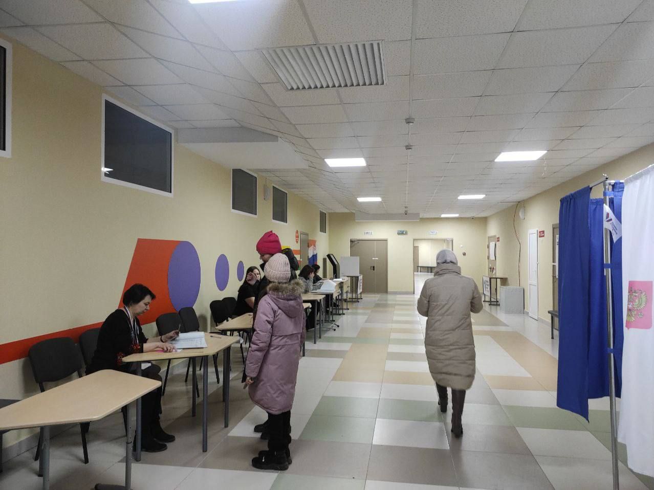 В Курске завершился первый день голосования.