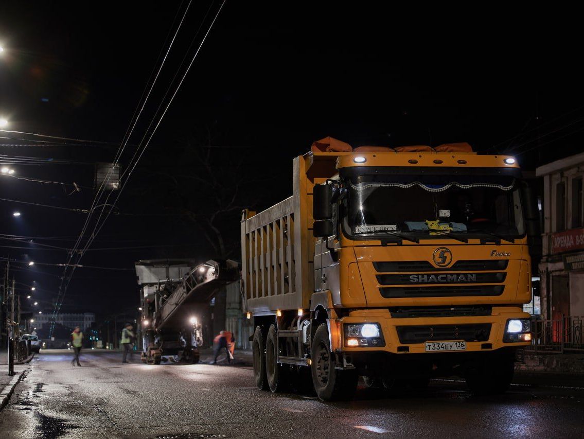 В Курске продолжается капитальный ремонт автомобильных дорог в рамках БКД.