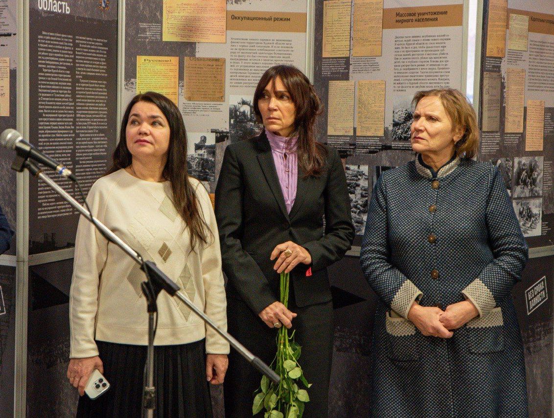 Сегодня состоялось открытие выставочной экспозиции «Куряне – Герои Российской Федерации».