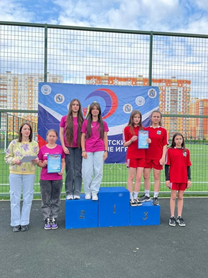 Команда школы № 14 стала призёром «Президентских спортивных игр».